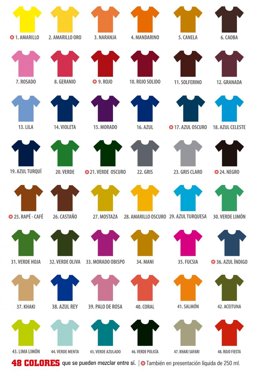 Actualizar 50+ imagen tinte para ropa color mostaza