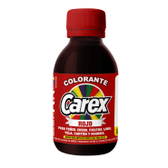 Colorante para cuero Carex Rojo de 60 cc