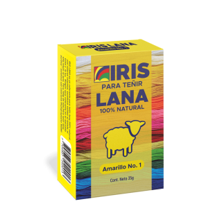 Iris Lana Amarillo de 35gr